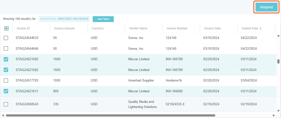 RDR Select Invoices.png